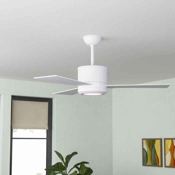 42 Fort Hamilton 3 Blade Led Ceiling Fan With Remote Light Kit Included
