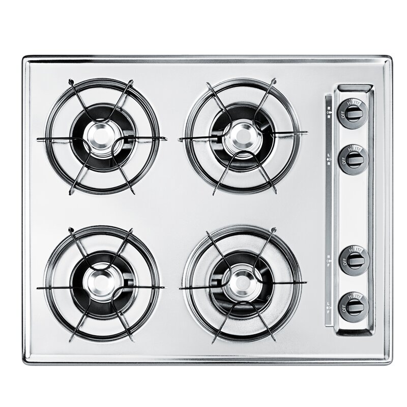 Summit Appliance 24 Gas Cooktop With 4 Burners Wayfair