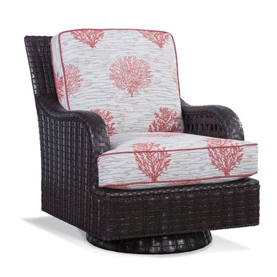 Lake Geneva Patio Swivel Rocking Chair With Cushions Braxton