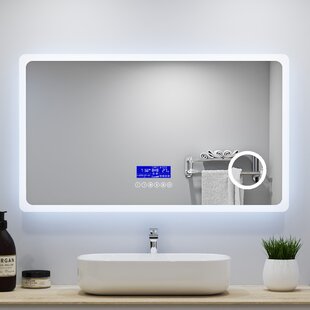 LED Spiegelschrank Badschrank mit Bluetooth Touch Beschlagfrei Badezimmerspiegel