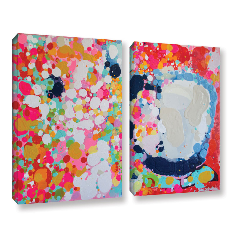 Latitude Run How To Bake A Cake 2 Piece Painting Print On Wrapped