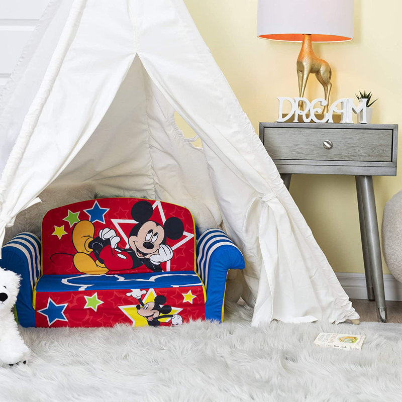 mickey mouse flip out sofa