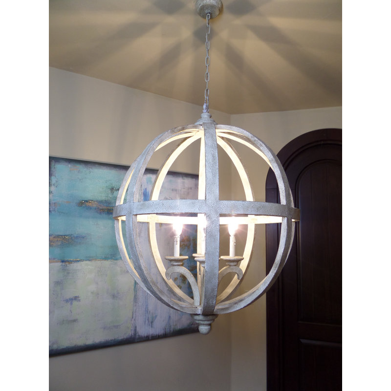 One Allium Way Phipps 4 Light Unique Statement Globe Chandelier Reviews Wayfair Shop globe chandeliers at lumens.com. wayfair