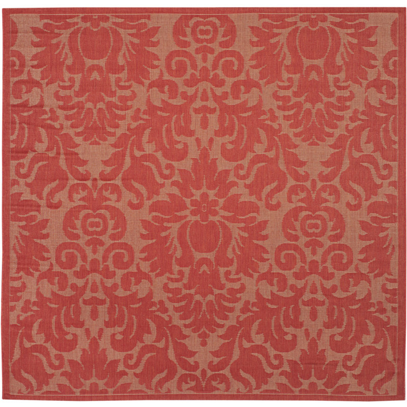 World Menagerie Catori Red Solid Indoor Outdoor Area Rug Reviews World Menagerie Catori Red Solid Indoor