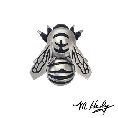 Michael Healy Designs Bumblebee Door Knocker Finish Nickel Silver