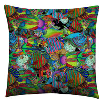 fish cushion covers