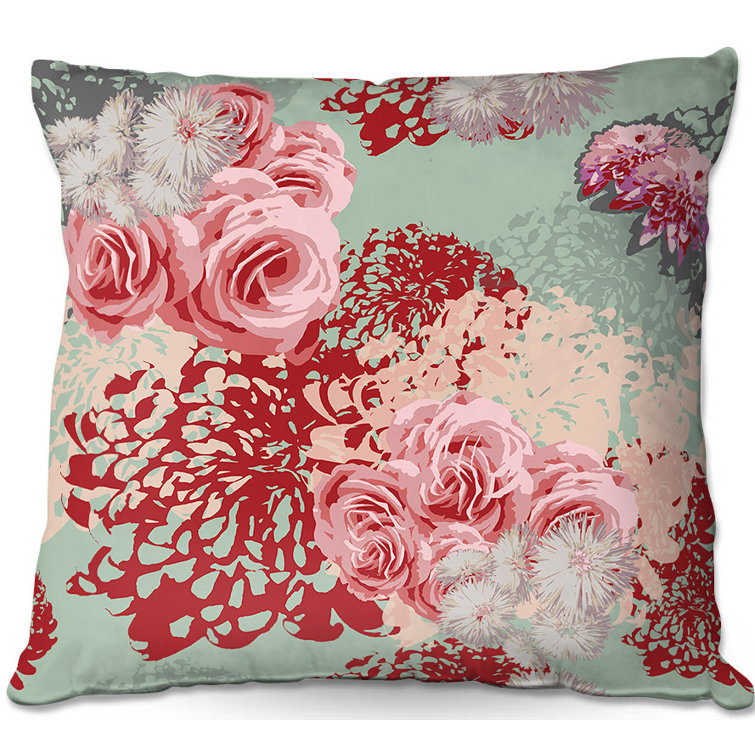 blush throw pillows