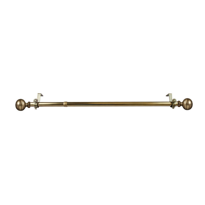 Everly Quinn Katharina One Sided Curtain Rod Set Wayfair