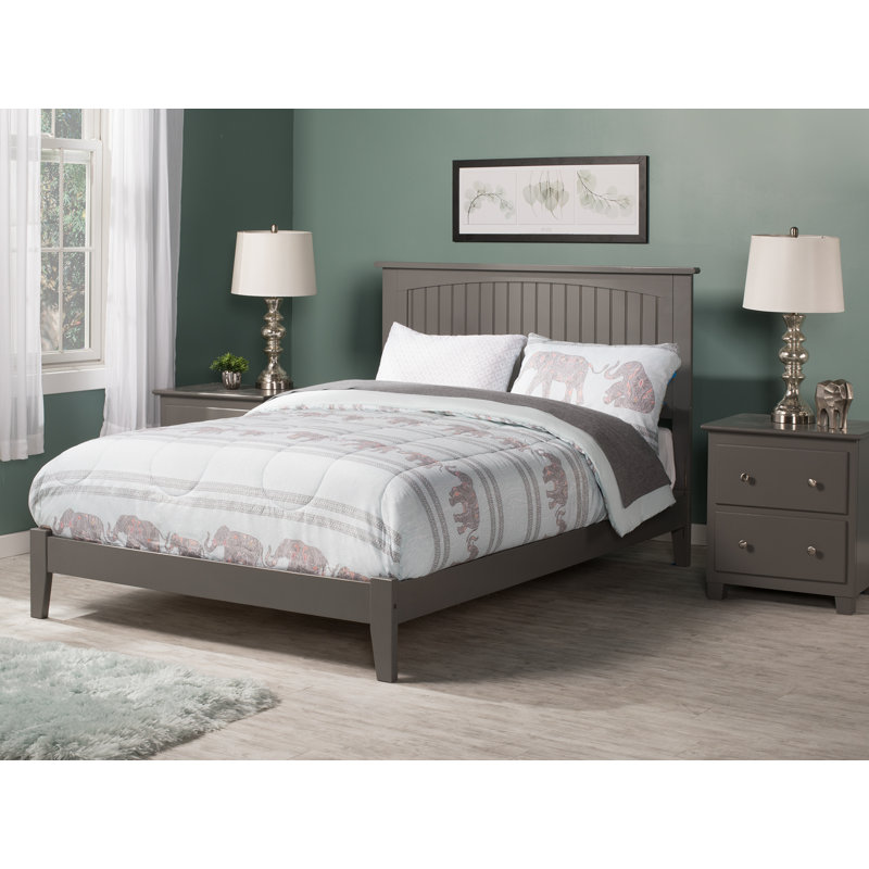 Darby Home Co Odalys Atlantic Gray Standard Bed Reviews Wayfair