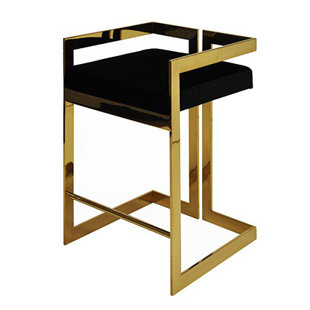 Go to store & view more images Worlds Away Emmett Counter Height Stool