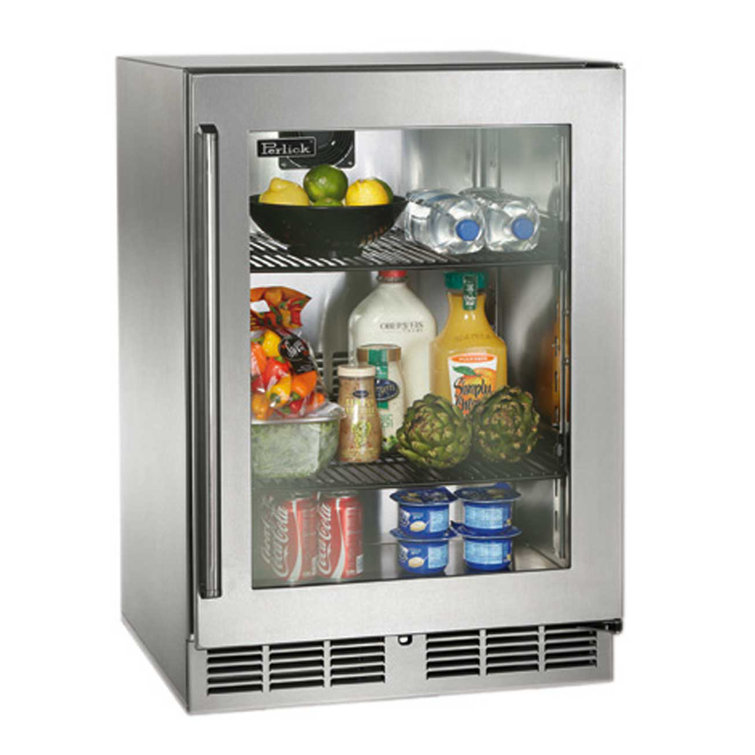 Perlick Signature Series 144 Cans (12 oz.) Built-In Beverage Refrigerator