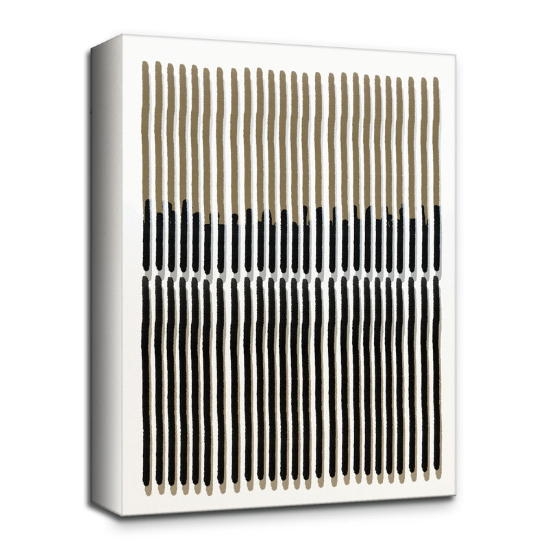 Alvaro Abstract Neutral CLIII by ChiChi Decor - Graphic Art Print on Canvas Size: 20'' H x 16'' W x 1.5'' D