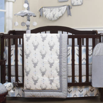 Flowery Branch 7 Piece Crib Bedding Set Reviews Birch Lane