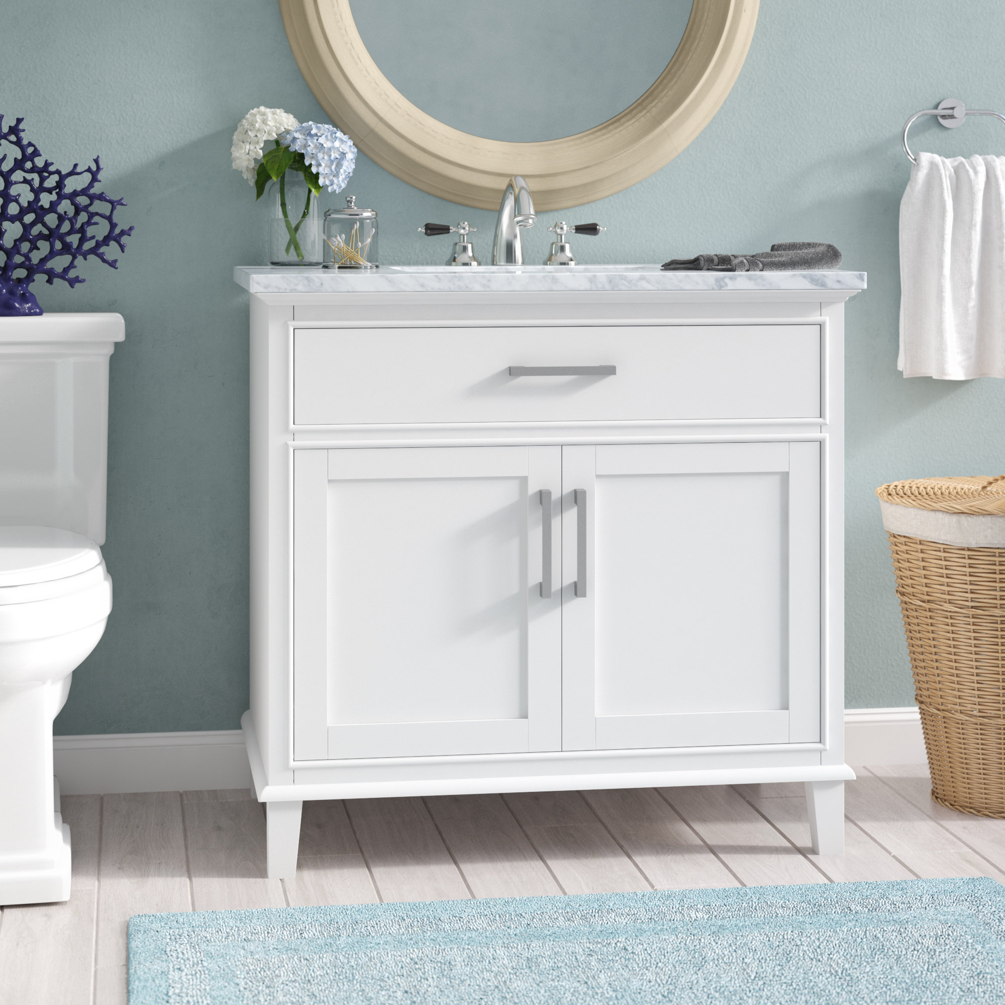 Highland Dunes Caudill 36" Single Bathroom Vanity Set & Reviews Wayfair