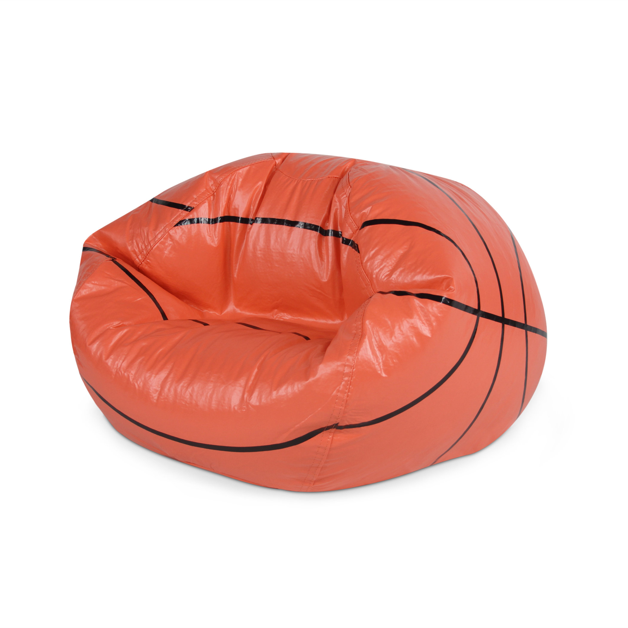 Elite Products Standard Faux Leather Bean Bag Chair & Lounger & Reviews