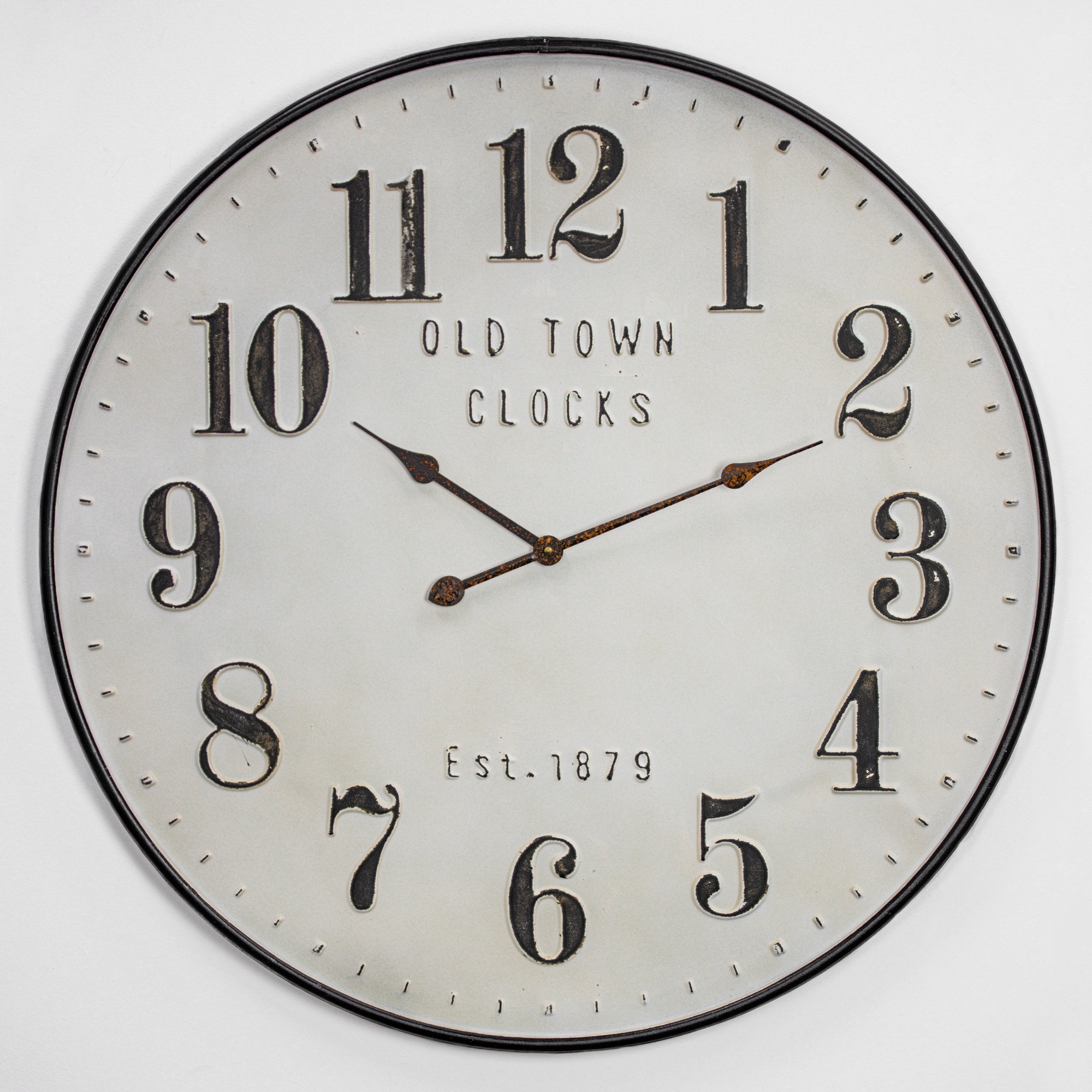 Williston Forge Oversized Beese 315 Wall Clock Reviews Wayfair