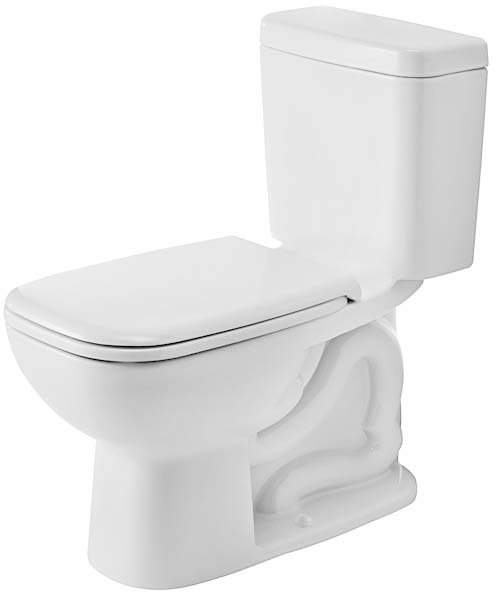 Duravit D Code 1 28 Gpf Water Efficient Elongated Two Piece Toilet Seat Not Included Perigold