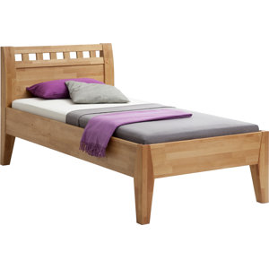 Massivholzbett Comfort 500, 90 × 200 cm von MS ..