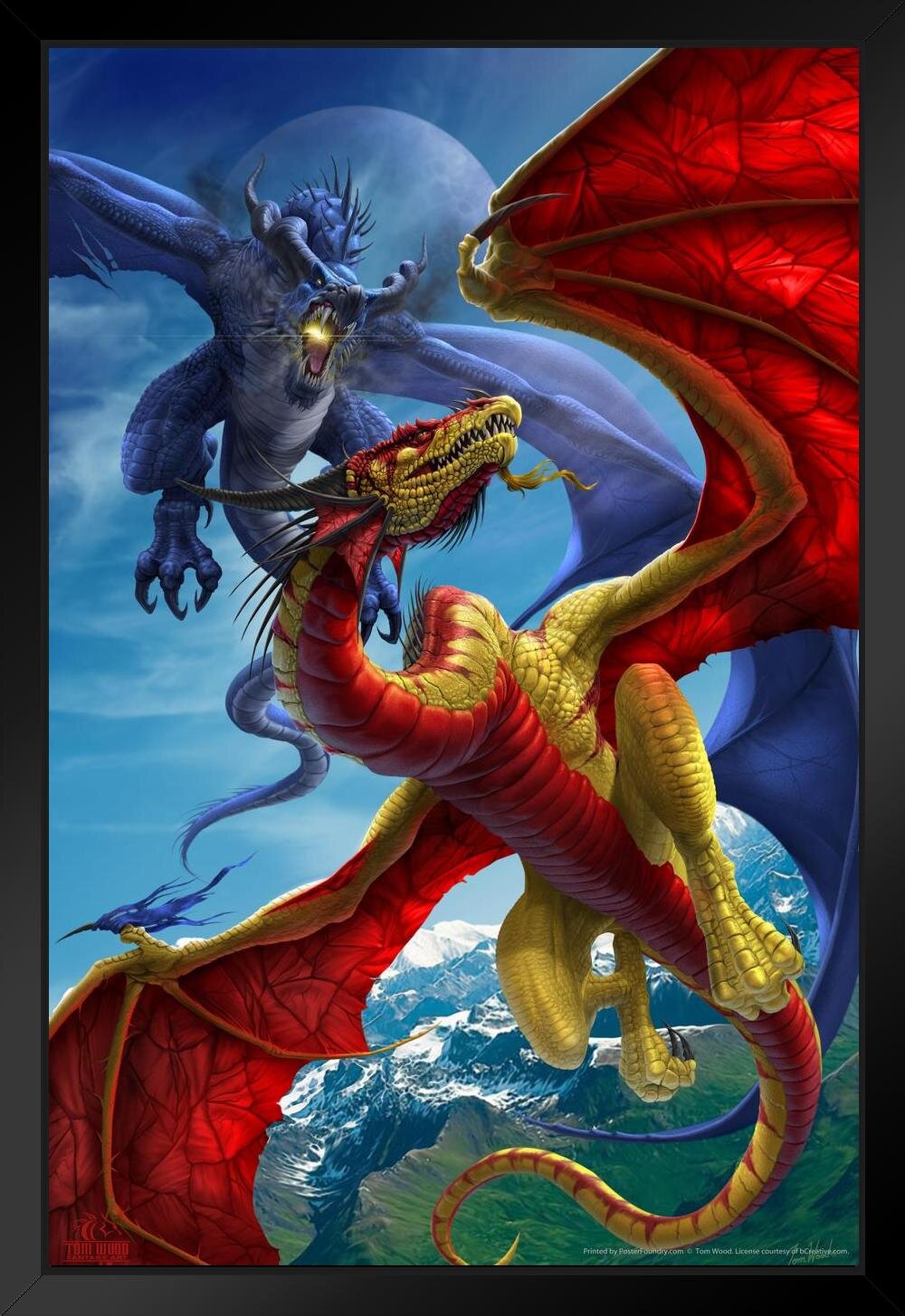 Fantasy Poster Dragon the year of the Dragon