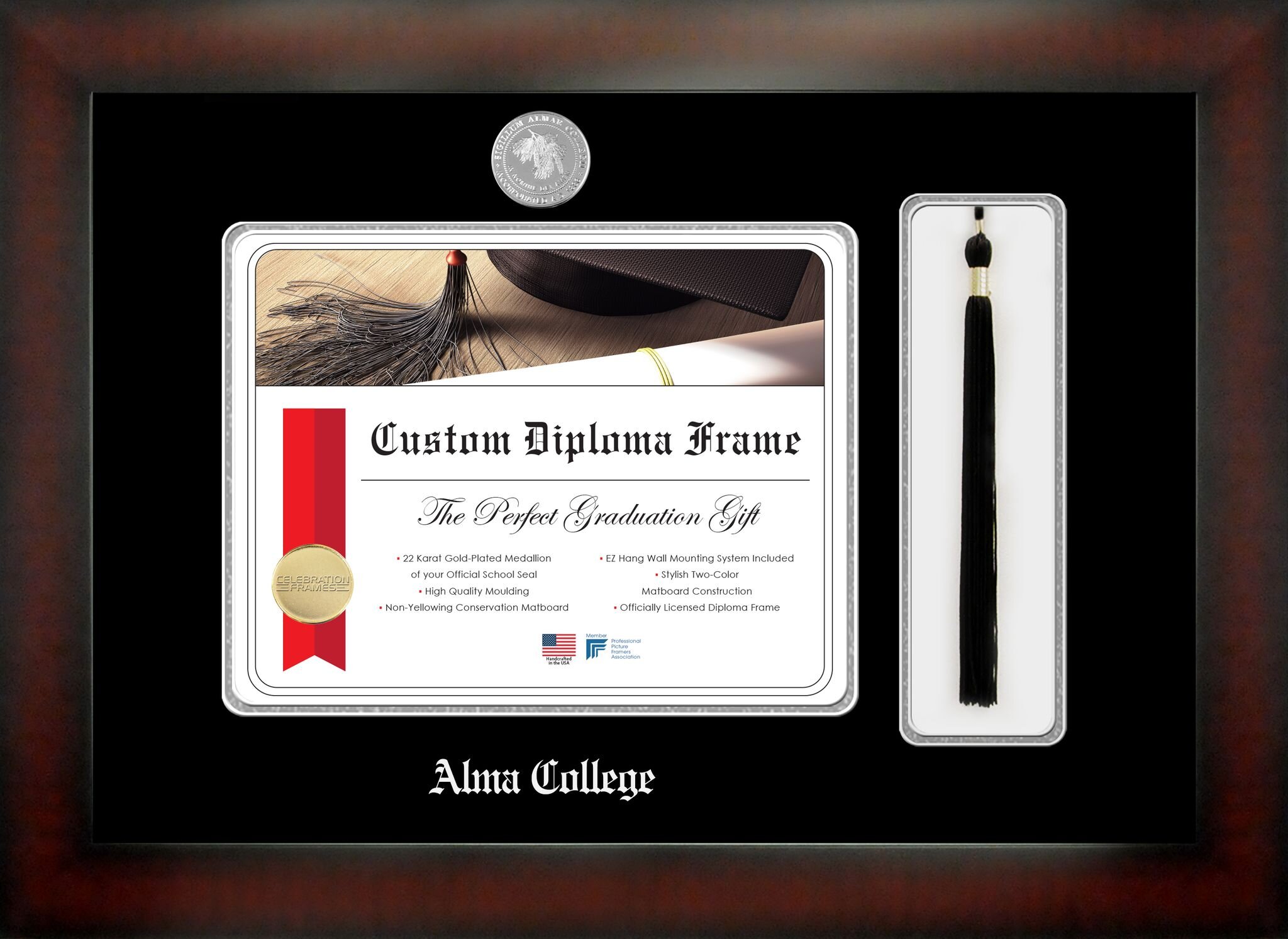 Campus Images UNLV Running Rebels 11w x 8.5h Spirit Graduate Frame Diploma Frame 