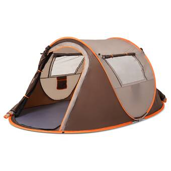 biti triatlon igralište oprema  Huassa 3X6 Outdoor Sun Protection Folding Tent Rain Cloth Shelter Cover  (Whole Tent) | Wayfair