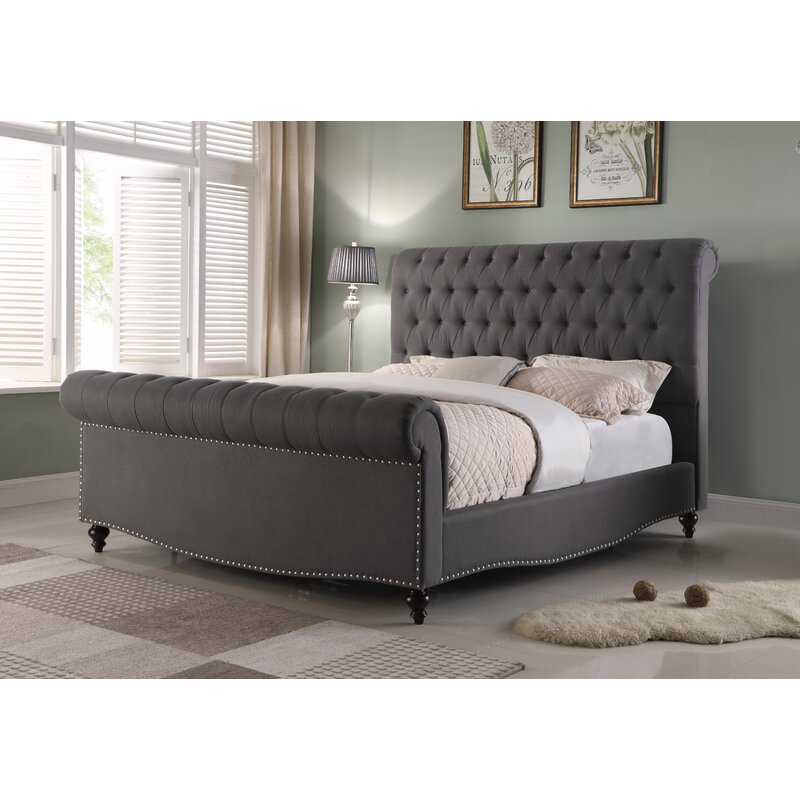 Canora Grey Pendle Queen Upholstered Standard Bed & Reviews | Wayfair