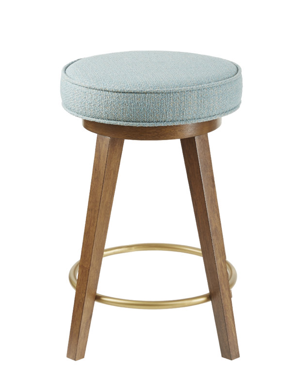 Winston Porter Normanson 25 Backless Swivel Bar Stool Reviews Normanson 25 Backless Swivel Bar Stool