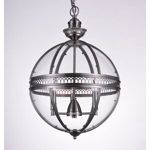 Reggie 3-Light Globe Pendant