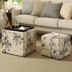 Laureole Cube Ottoman