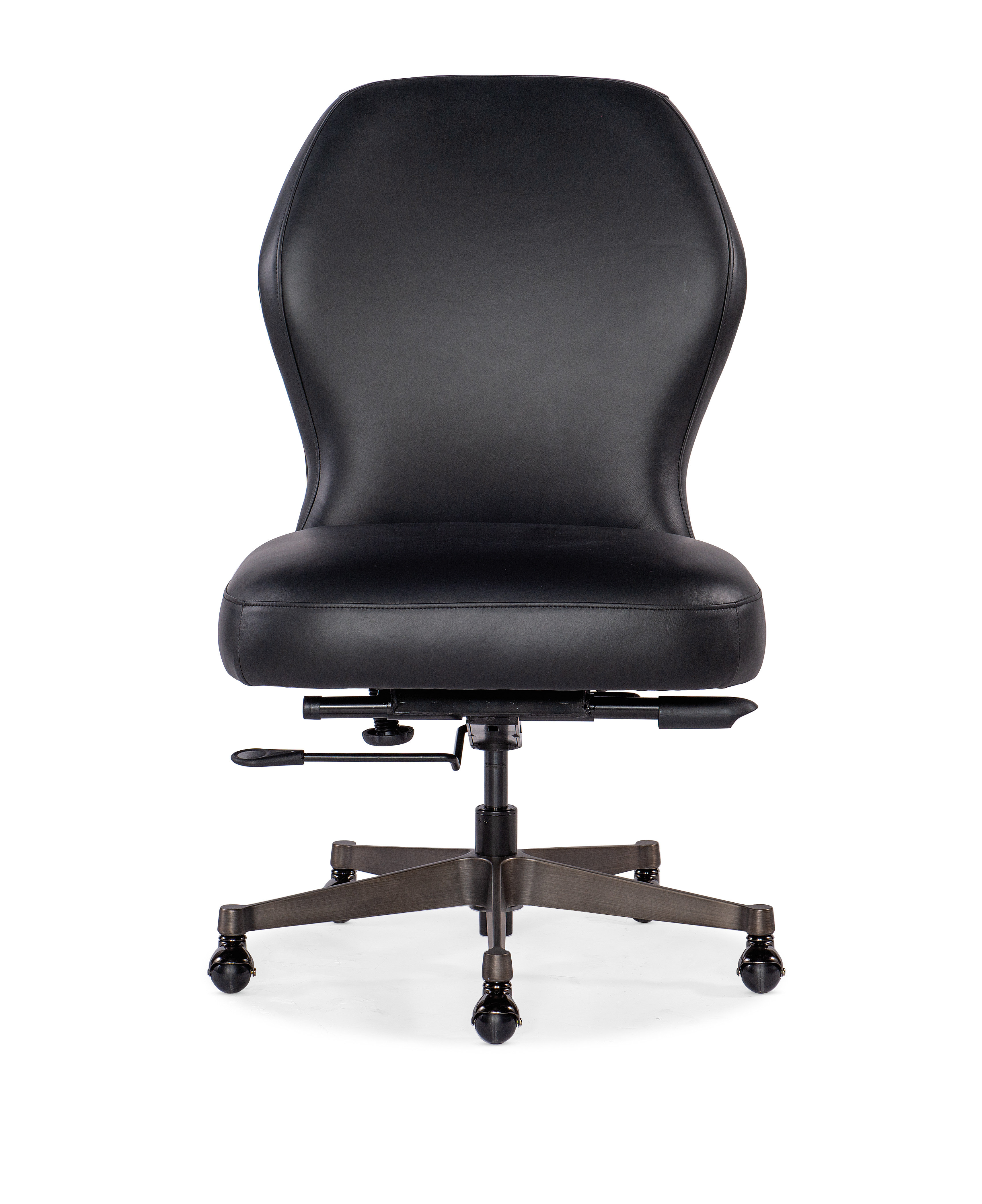 Hooker Furniture Swivel Genuine Leather Task Chair Wayfair