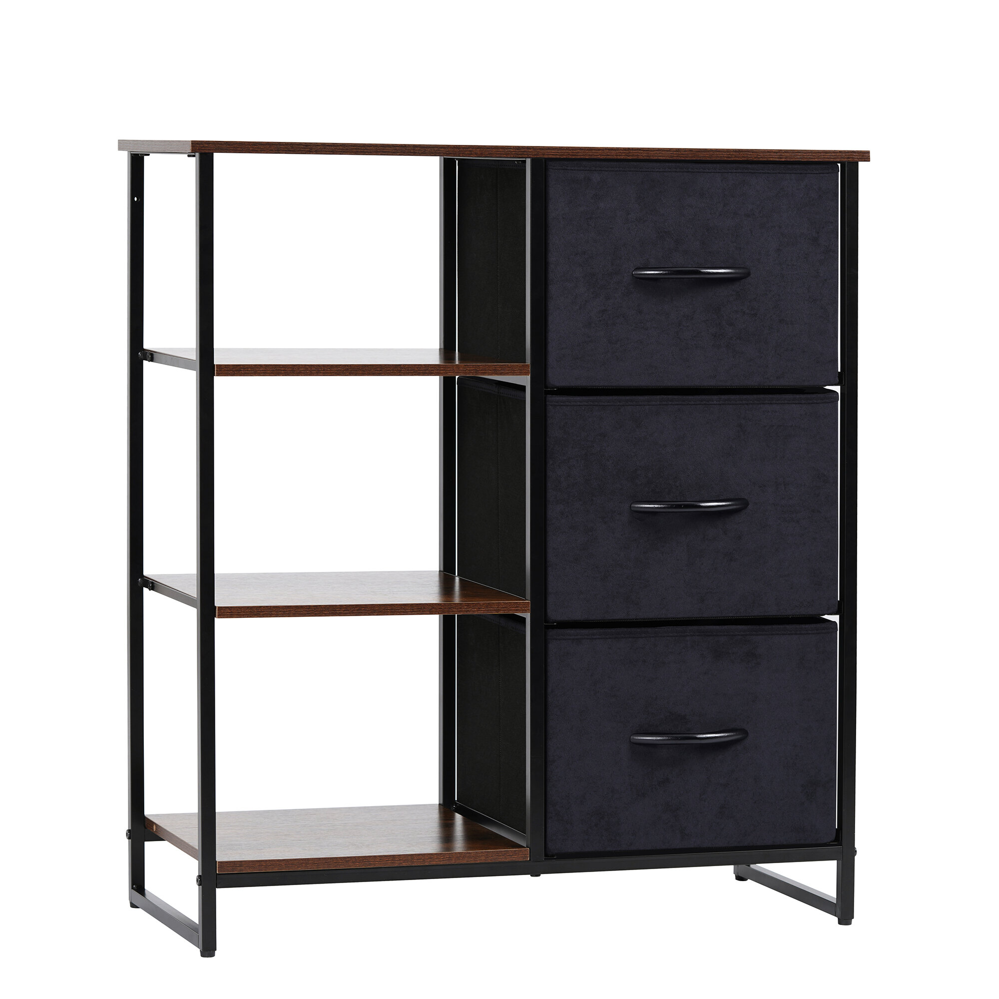 Furniture To Go May Chest of 3 Drawers in Black