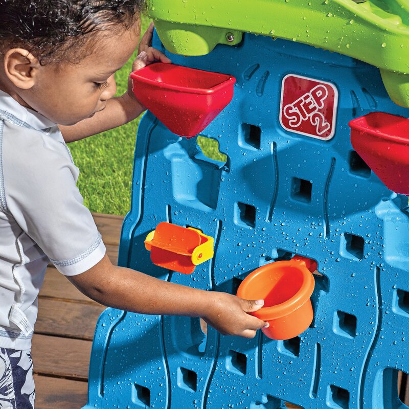 step2 waterfall water table discovery wall