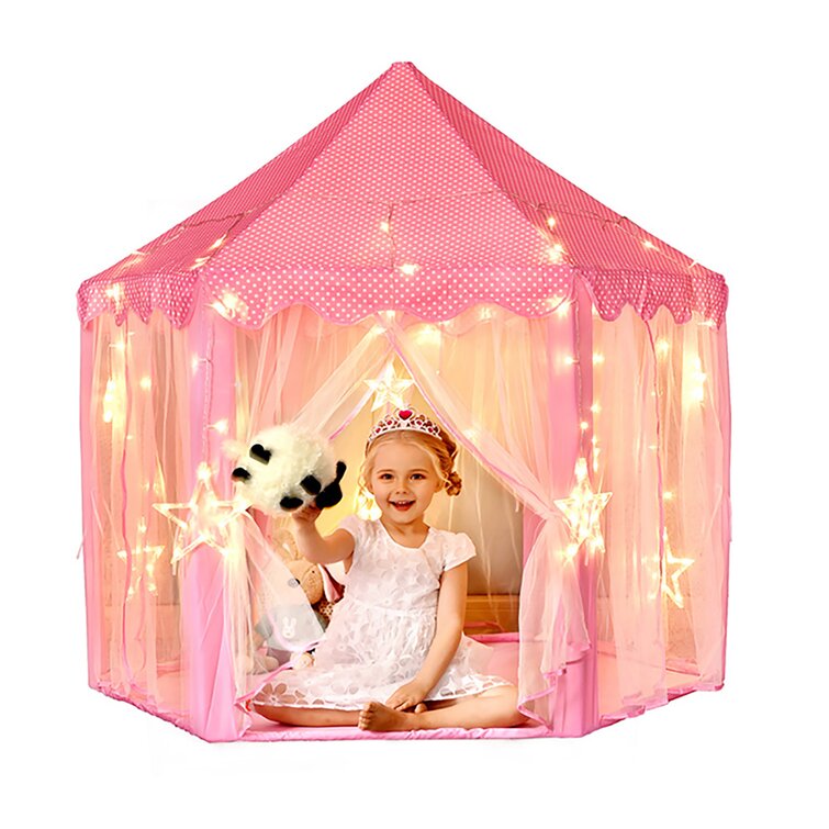 Girls Princess Fairy Play Tent Kids Sleeping Castle Play House Toy Indoor 