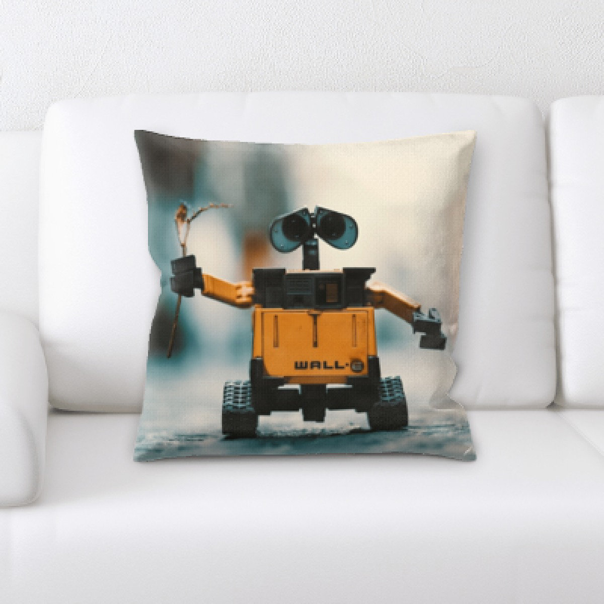 Ebern Designs Burmeister Walle Robot Toy Throw Pillow Wayfair Ebern Designs Burmeister Walle Robot Toy Throw Pillow Wayfair