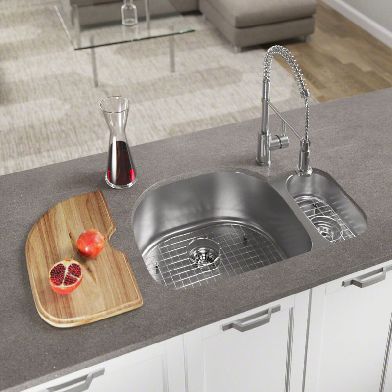 Mrdirect Stainless Steel 32 X 21 Double Basin Undermount Kitchen Stainless Steel 32 X 21 Double Basin Undermount Kitchen Sink