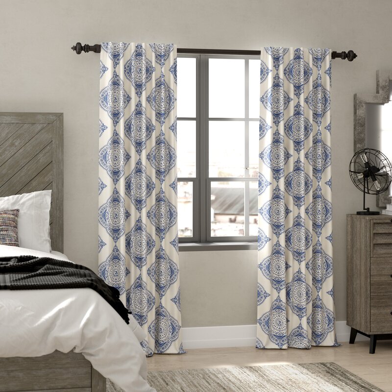 15 best blue and white curtains