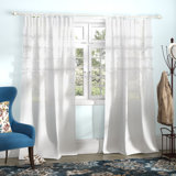 Ruffle Curtains Wayfair