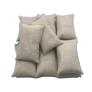 Cedar Sachets for Closets Dressers Shoes deodorizer insect repelent 6 Sachet