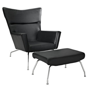 Go to store & view more images Modway Class Lounge Chair and Ottoman
