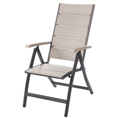 Melba Folding Patio Dining Chair Winston Porter