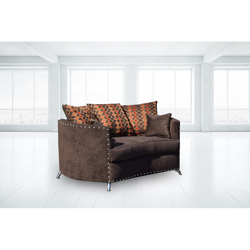 Winston Porter Cabbot Chenille 68 Recessed Arm Loveseat Wayfair Winston Porter Cabbot Chenille 68