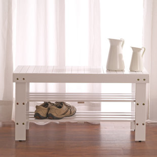 Small White Bench Wayfair Quickview