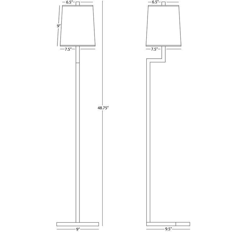 robert abbey doughnut floor lamp