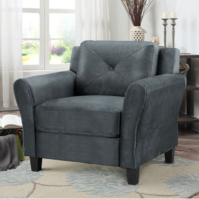 Ibiza 33.9" Round Arm Tufted Armchair