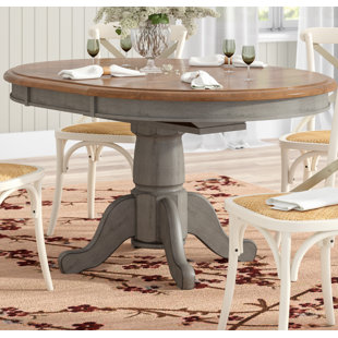 Kitchen Dining Tables You Ll Love Wayfair Wonderly Pedestal Erfly Leaf Dining Table