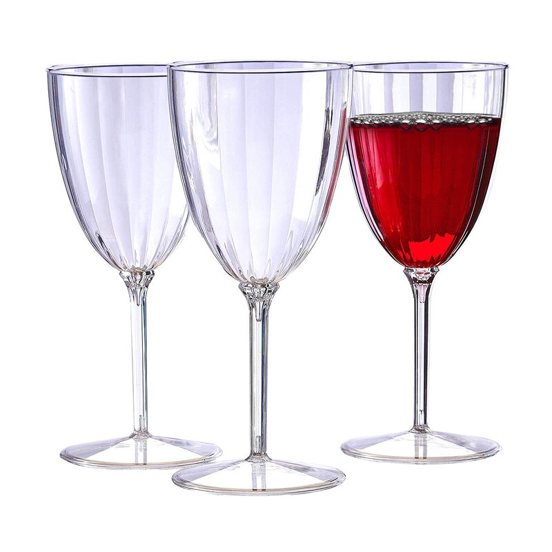 disposable party wine glasses