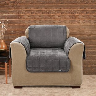 Deluxe Comfort Box Cushion Armchair Slipcover By Sure Fit