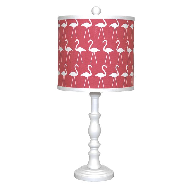 fuschia pink table lamp