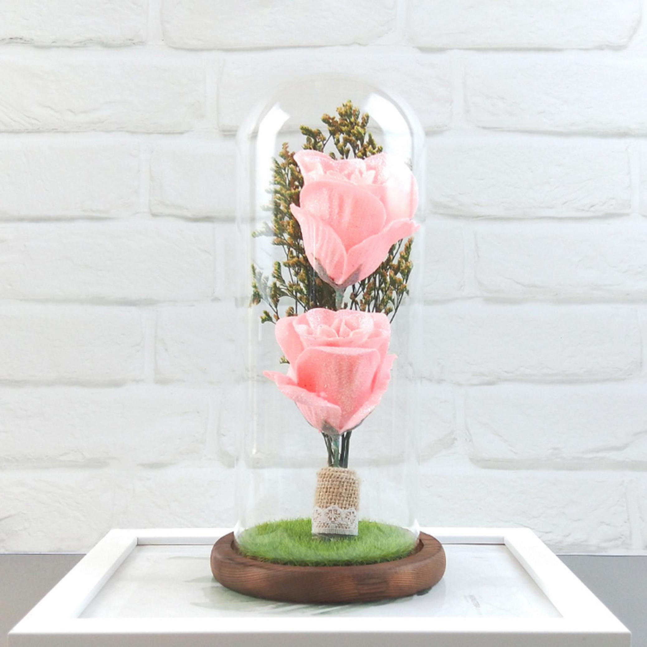 Rosdorf Park Dantes Flower Micro Landscape Rose Simulation | Wayfair