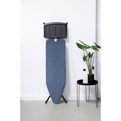 Brabantia Size B Medium Ironing Board with Solid Steam Unit Holder
